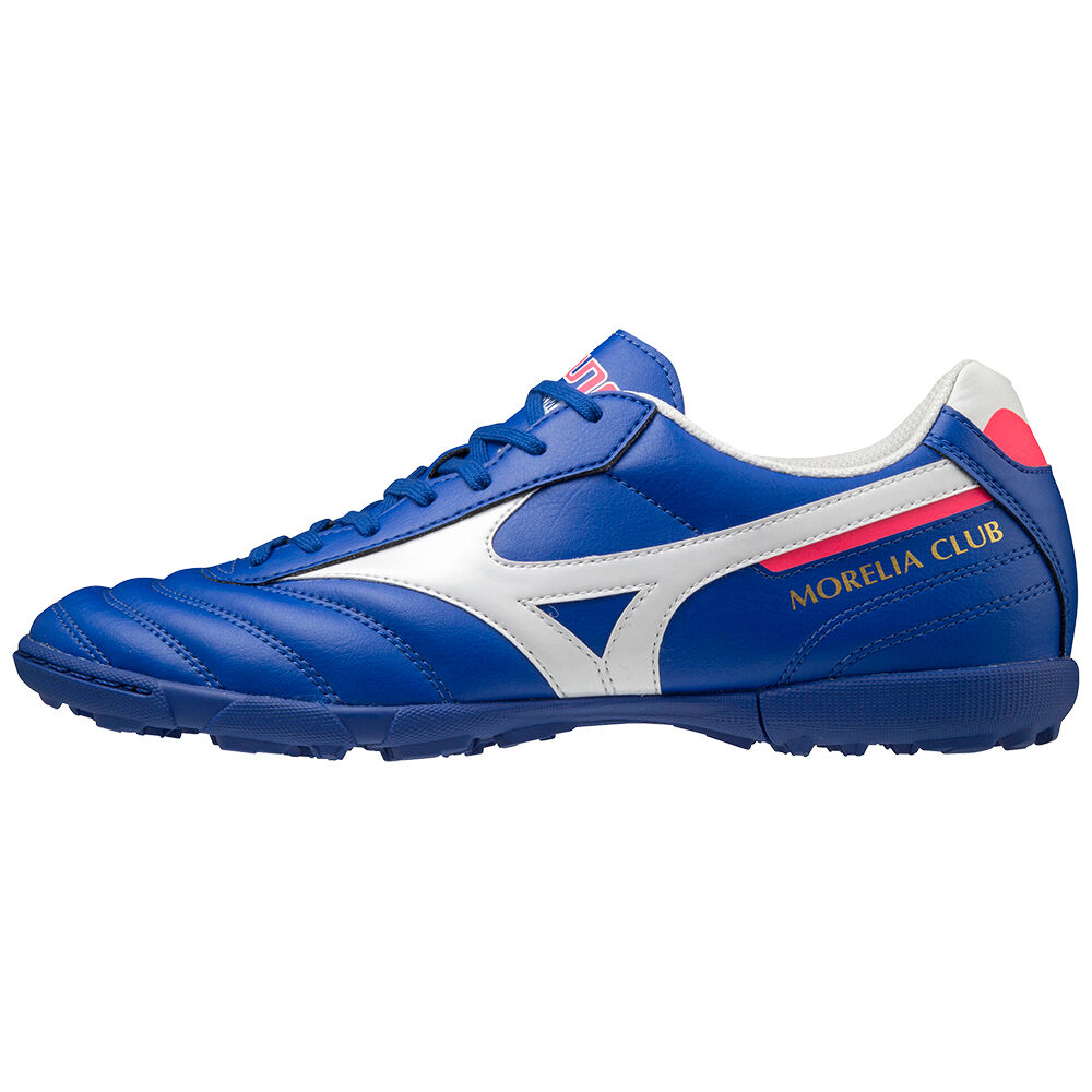 Mizuno Morelia II Club AS Férfi Focicipő Kék/Fehér YZP896735